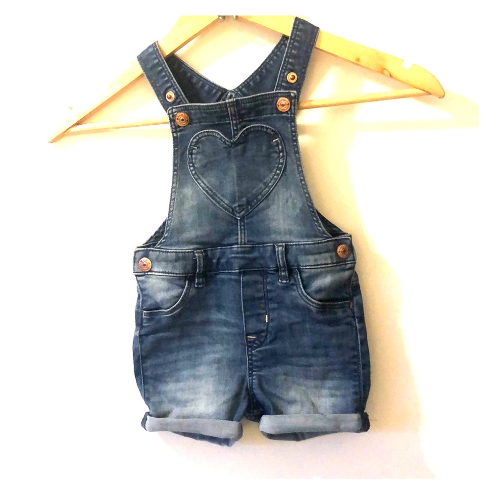 Denim overalls